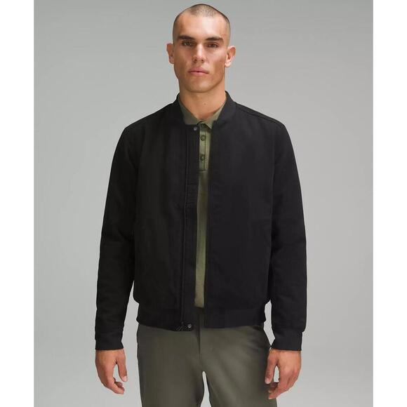 NWT Lululemon Men's Switch-Over Reversible Bomber Jacket Size Medium - MSRP $198 - Picture 1 of 6